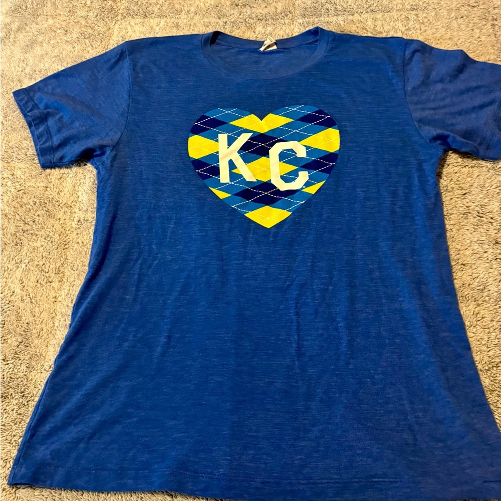 Blue Kansas City T-shirt (Big Slick Ten)